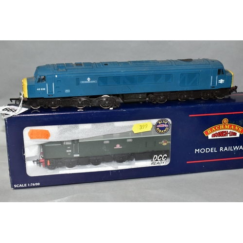 399 - A BOXED BACHMANN 00 GAUGE CLASS 40 LOCOMOTIVE, 'Empress of Britain' No. D210, B.R. Green livery (32-... 