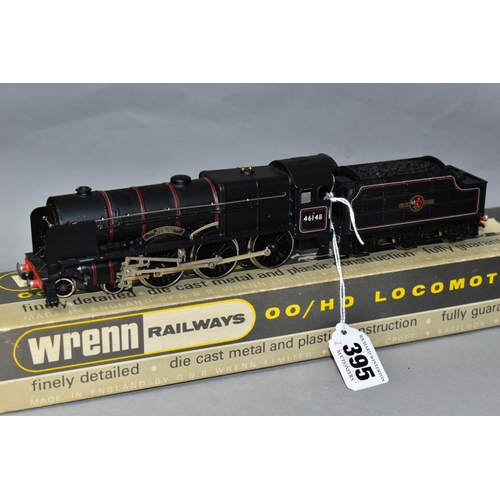 395 - A BOXED WRENN RAILWAYS 00 GAUGE ROYAL SCOT CLASS LOCOMOTIVE, 'The Manchester Regiment', No46148, B.R... 