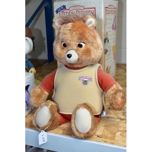 627 - A TEDDY RUXPIN ANIMATED TOY, circa 1985, complete with one cassette box and instructions, untested (... 