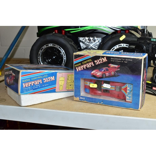 639 - REMOTE CONTROL CARS etc, comprising a boxed Nikko Subaru Impreza RDC-140102, in used condition, comp... 