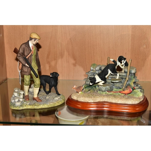 A BORDER FINE ARTS JAMES HERRIOT STUDIO COLLECTION SCULPTURE A