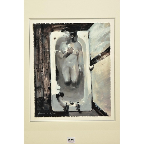 271 - CHRISTIAN HOOK (BRITISH 1971) 'R.L. IN BATH TUB' a limited edition print of a nude female figure 2/1... 