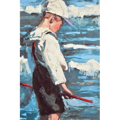 274 - SHERREE VALENTINE DAINES (BRITISH 1959) 'TREASURED MEMORIES 1' a limited edition print of a young bo... 