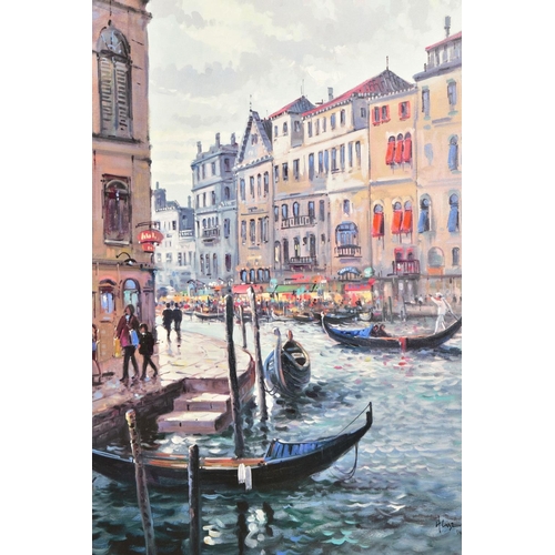 291 - HJENDERSON CISZ (BRAZIL 1960) 'DREAMING OF VENICE' a limited edition Venetian scene 7/95, signed bot... 