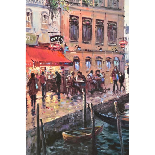 291 - HJENDERSON CISZ (BRAZIL 1960) 'DREAMING OF VENICE' a limited edition Venetian scene 7/95, signed bot... 