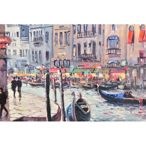 291 - HJENDERSON CISZ (BRAZIL 1960) 'DREAMING OF VENICE' a limited edition Venetian scene 7/95, signed bot... 