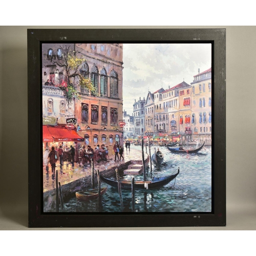 291 - HJENDERSON CISZ (BRAZIL 1960) 'DREAMING OF VENICE' a limited edition Venetian scene 7/95, signed bot... 