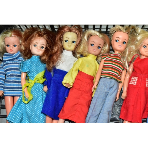 542 - A QUANTITY OF ASSORTED SINDY DOLLS, all marked '033055X' to back, some marked 'Sindy' or 'Hong Kong'... 