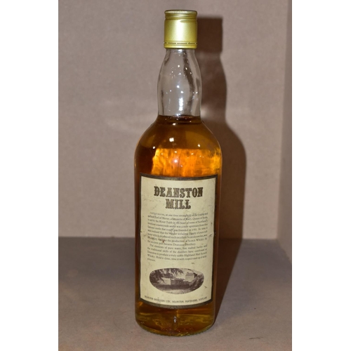 218 - SINGLE MALT, one bottle of Deanston Malt Scotch Whisky, old bottling, 70% proof, 26 & 2/3 fl. Oz, fi... 