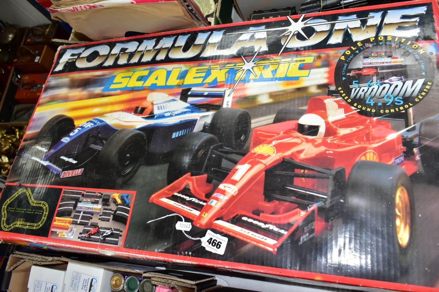 Scalextric formula store one set