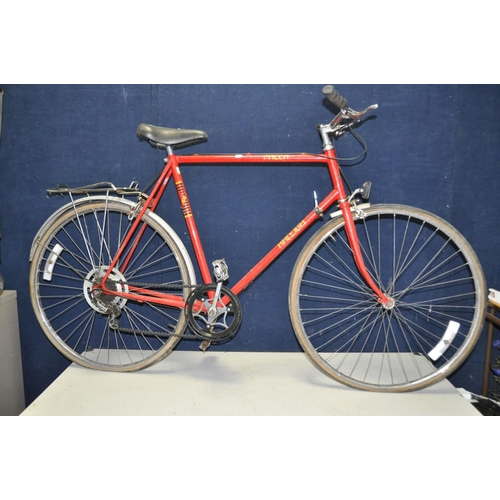 1160 - A RALEIGH PACER VINTAGE GENTS BIKE with 5 speed gears 21in frame, a Halfords Espada gents racing bik... 