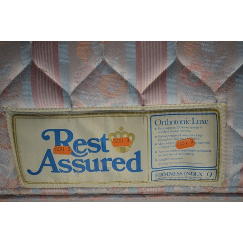 1270 - A PINK REST ASSURED 5FT DIVAN BED AND MATTRESS