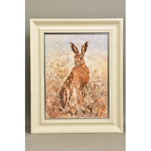 303 - GARY BENFIELD (BRITISH 1965) 'BLITHE SPIRIT), a limited edition print of a hare 98/195, signed botto... 