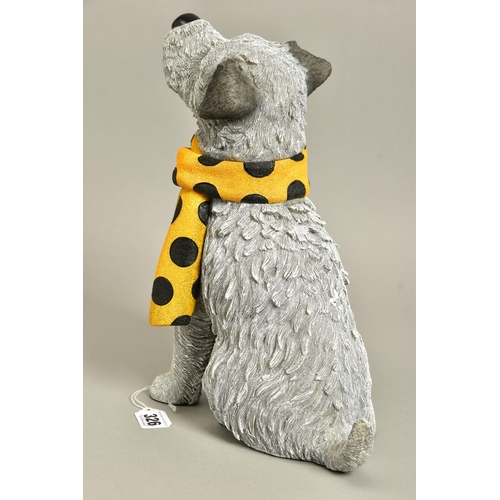 326 - DOUG HYDE (BRITISH 1972) 'SHABBY CHIC' a limited edition sculpture of a dog 71/595, impressed signat... 