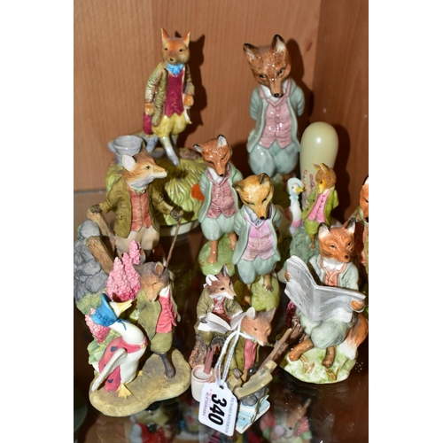 340 - A GROUP OF ROYAL ALBERT, BORDER FINE ARTS AND OTHER BEATRIX POTTER CHARACTER FIGURES, including five... 