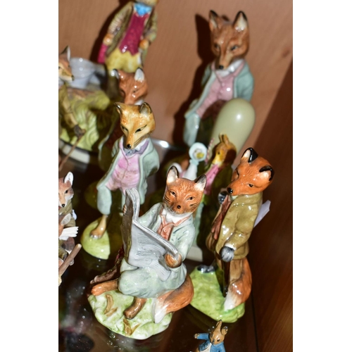 340 - A GROUP OF ROYAL ALBERT, BORDER FINE ARTS AND OTHER BEATRIX POTTER CHARACTER FIGURES, including five... 