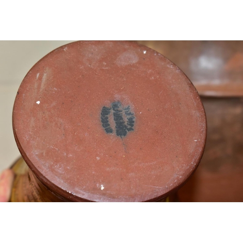 394 - A COLLECTION OF STUDIO POTTERY to include a Trevor Corser for Leech Pottery footed bowl, height 7.5c... 