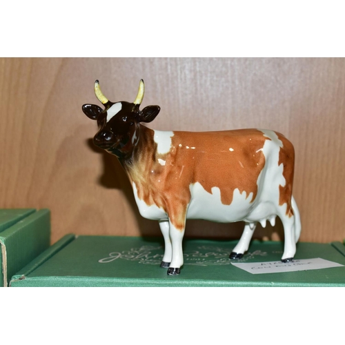 427 - BESWICK AYRSHIRE CATTLE, comprising Bull Ch. Whitehill Mandate No.1454B, Cow Ch. Ickham Bessie No.13... 