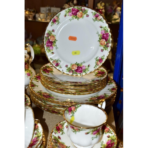 484 - ROYAL ALBERT OLD COUNTRY ROSES TEA/DINNER WARES ETC, comprising six 26cm dinner plates (all seconds,... 