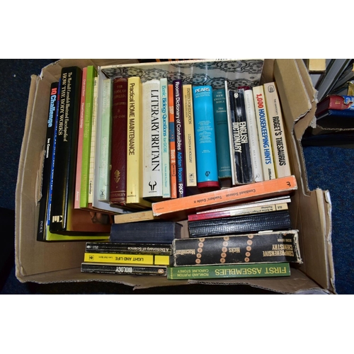 530 - BOOKS, approximately 100-120 titles in five boxes to include History, Zoology, the Natural World, no... 