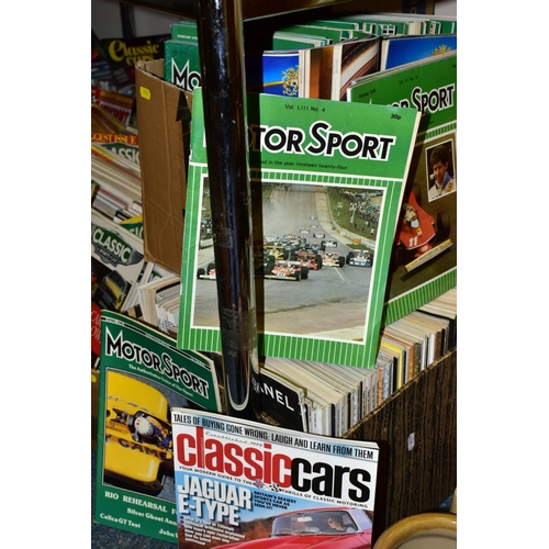 533 - CAR MAGAZINES, a large collection (many 100's) of editions of Autosport, Motorsport, Classic Sportsc... 