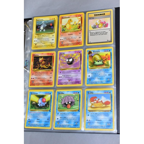 542 - SEALED POKEMON FOSSIL BOOSTER BOX, OPENED FOSSIL BOOSTER BOX AND A QUANTITY OF POKEMON CARDS, two fo... 