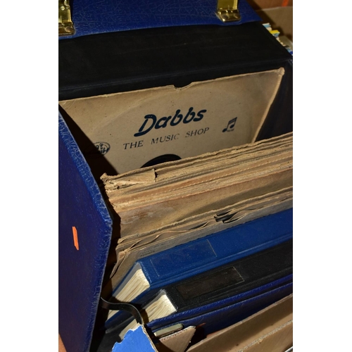 543 - THREE TRAYS AND A CASE CONTAINING A LARGE QUANTITY OF CLASSICAL LPs AND 78s along with two trays of ... 