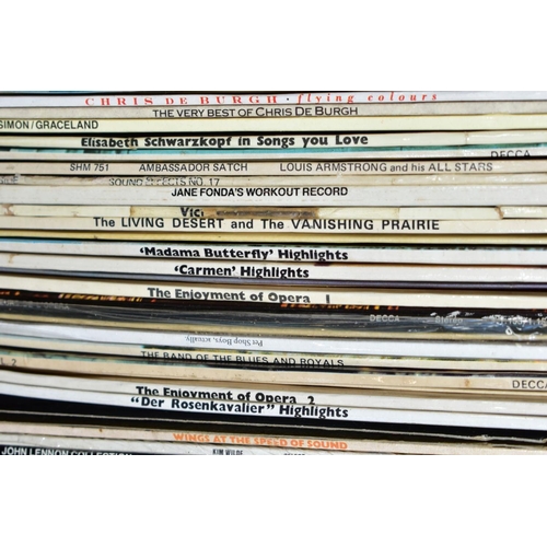 543 - THREE TRAYS AND A CASE CONTAINING A LARGE QUANTITY OF CLASSICAL LPs AND 78s along with two trays of ... 