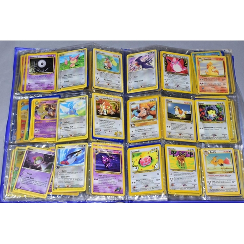 551 - A QUANTITY OF POKEMON CARDS - around three hundred and fifty cards of various sets including Base Se... 