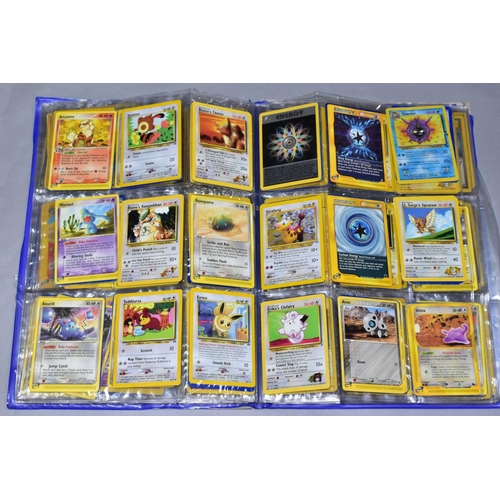 551 - A QUANTITY OF POKEMON CARDS - around three hundred and fifty cards of various sets including Base Se... 