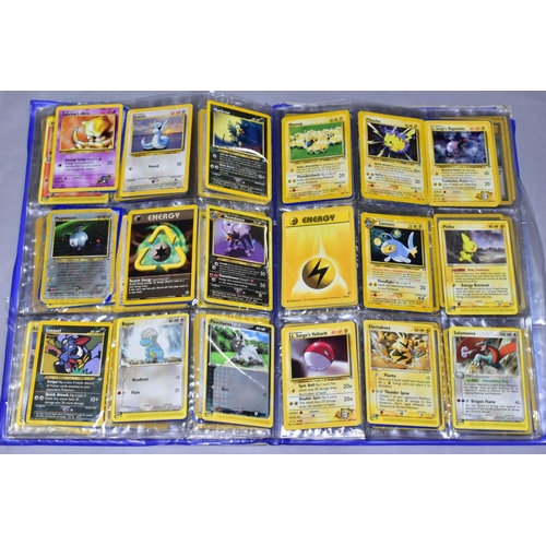 551 - A QUANTITY OF POKEMON CARDS - around three hundred and fifty cards of various sets including Base Se... 