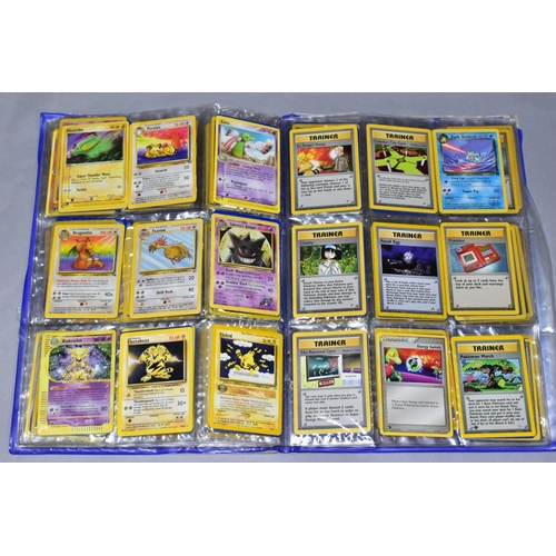 551 - A QUANTITY OF POKEMON CARDS - around three hundred and fifty cards of various sets including Base Se... 