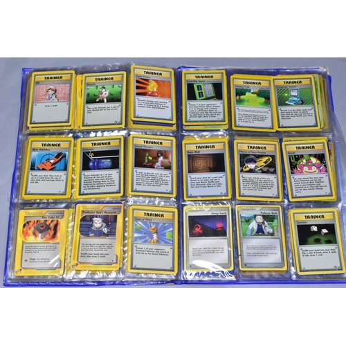 551 - A QUANTITY OF POKEMON CARDS - around three hundred and fifty cards of various sets including Base Se... 