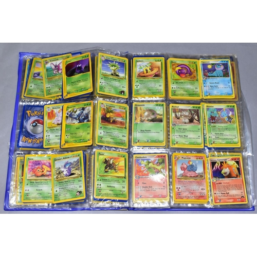 551 - A QUANTITY OF POKEMON CARDS - around three hundred and fifty cards of various sets including Base Se... 