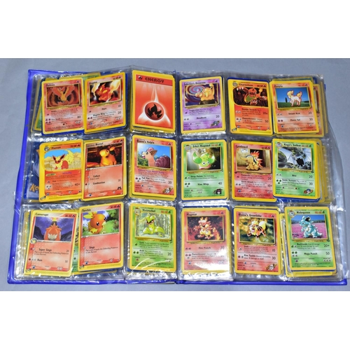 551 - A QUANTITY OF POKEMON CARDS - around three hundred and fifty cards of various sets including Base Se... 