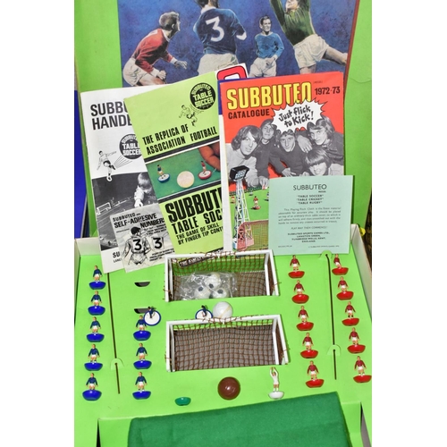 554 - A QUANTITY OF BOXED SUBBUTEO TEAMS AND ACCESSORIES, to include Continental Club Edition, boxed heavy... 