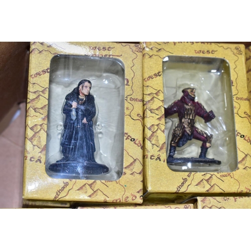 571 - A QUANTITY OF MAINLY BOXED EAGLEMOSS LORD OF THE RINGS FIGURES, not checked but majority appear comp... 