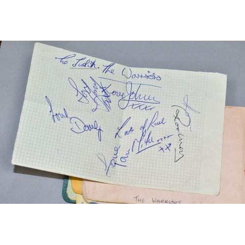 573 - AUTOGRAPHS: an interesting collection of signatures in a personalised autograph book from some of th... 