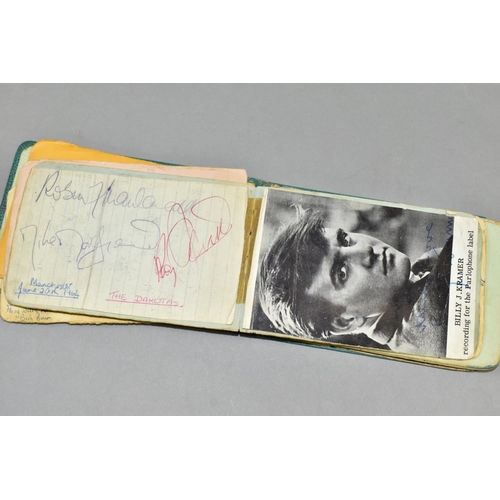 573 - AUTOGRAPHS: an interesting collection of signatures in a personalised autograph book from some of th... 