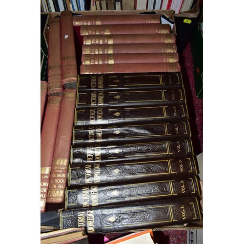 738 - BOOKS, a large collection of 230+ titles in twelve boxes, works include eleven volumes of World of W... 