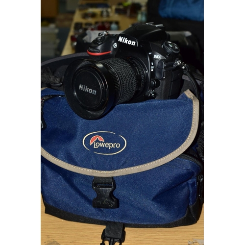 111 - A NIKON D810 DIGITAL SLR CAMERA, fitted with a Nikkor AF 28-80mm f3.5 lens, a Homesuit battery (no c... 