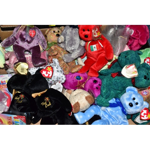 63 - A QUANTITY OF ASSORTED TY BEANIE BUDDIES & BEANIE BABIES, all with tags, (sd), all appear complete a... 