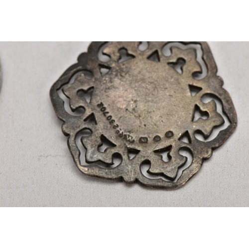 150 - A TRAY OF ASSORTED SILVER AND METAL FOB MEDALS, to include an enamelled brooch medal for the 'Imperi... 