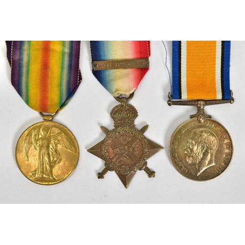 125 - A WWI 1914 STAR AND AUG-NOV BAR, together with British War Medal named to 9260 Pte W Shaw. RAMC *A/C... 