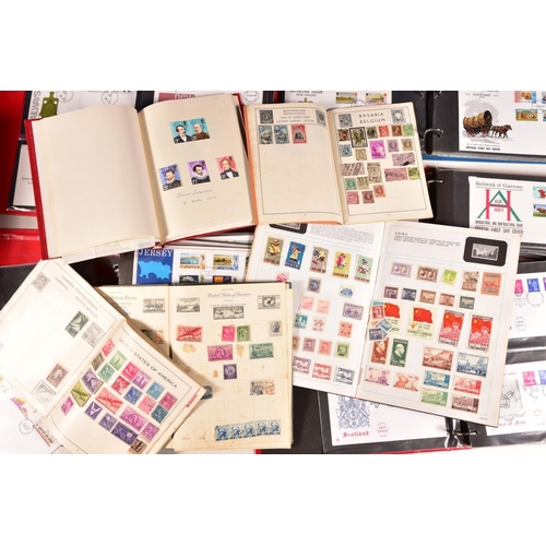 14 - GB, CHANNEL ISLANDS AND ISLE OF MAN COLLECTION of 1970's FDCs and worldwide ranges in eight small al... 