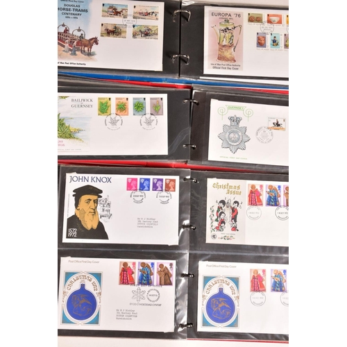 14 - GB, CHANNEL ISLANDS AND ISLE OF MAN COLLECTION of 1970's FDCs and worldwide ranges in eight small al... 