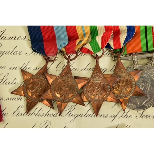 145 - A MEDAL GROUP TO JOHN JAMES NOEL JOHNSTONEMedal group to John James Noel Johnstone, an important and... 