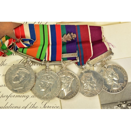 145 - A MEDAL GROUP TO JOHN JAMES NOEL JOHNSTONEMedal group to John James Noel Johnstone, an important and... 