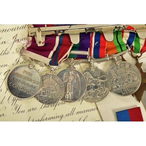 145 - A MEDAL GROUP TO JOHN JAMES NOEL JOHNSTONEMedal group to John James Noel Johnstone, an important and... 