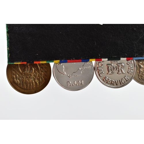 146 - A UNIQUE GROUP OF SIX MEDALS to Roger Brian Carden TATTERSALL, born 30th June 1938, a member of the ... 